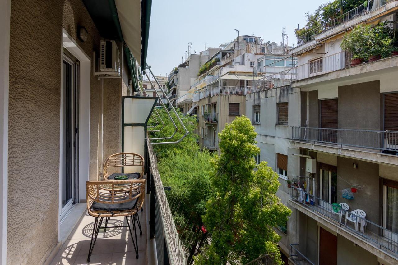 Bright And Spacious 2-Bedrooms Apartment In Athens Exterior photo